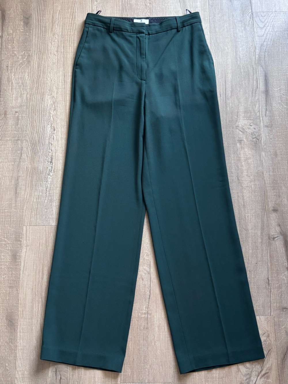 Babaton Agency Pant in Forrest Green 32”